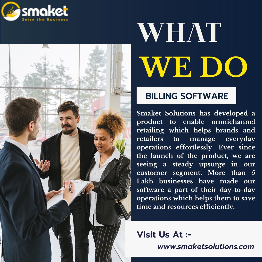 SmaketSolutions's tweet photo. Visit Us- https://t.co/1zWsZ61Trj
.
.
.
#accounting #accountmanagement #accountingsoftware  #business #smallbusiness #businessowner #income #gstsoftware #billingsoftware #accountingsoftware #software  #smaket #smaketsoftware #smaketgstsoftware #retailer #wholesalers #distributors https://t.co/zRgCkIVj3u