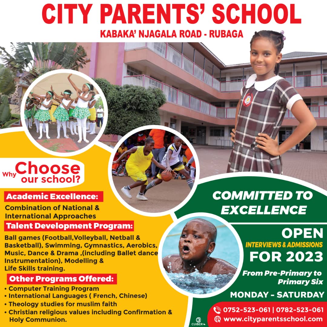 SakSchools's tweet photo. #2023INTAKE ONGOING! Enroll your child today at #CityParentsSchool and #SirApolloKaggwaPrimarySchool #Nakasero.
We have slated #2023IntakeInterview Days for classes Kindergarten to P.6 every day at 8:00a.m. to 4:00p.m.@SirApollo_CPS #JoinSirApolloKaggwaSchools https://t.co/brGf33B6eS