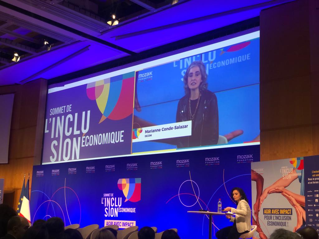 - Convaincu qu'il ne peut pas avoir de croissance sans inclusion économique -

Nous partageons aujourd'hui nos réflexions et projets #iscom au #SommetInclusionEconomique 

@mcondesalazar <a href="/MagaliGuiramand/">Guiramand Magali</a> <a href="/CcilMontigny/">Cecile Montigny</a>