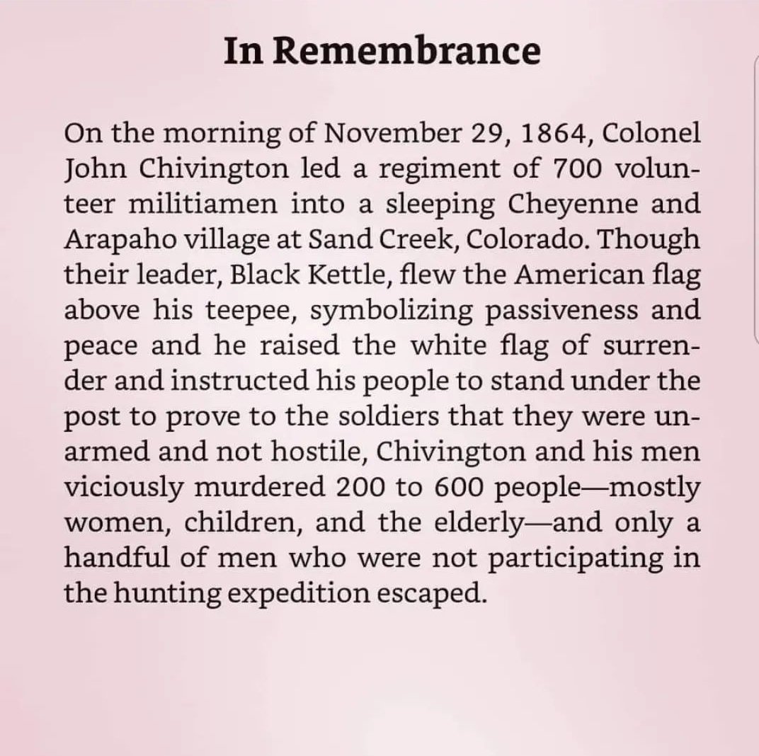 #ChivingtonMassacre of #Cheyenne and #Arapaho #1864 #Kiowa #KiowaCountyColorado