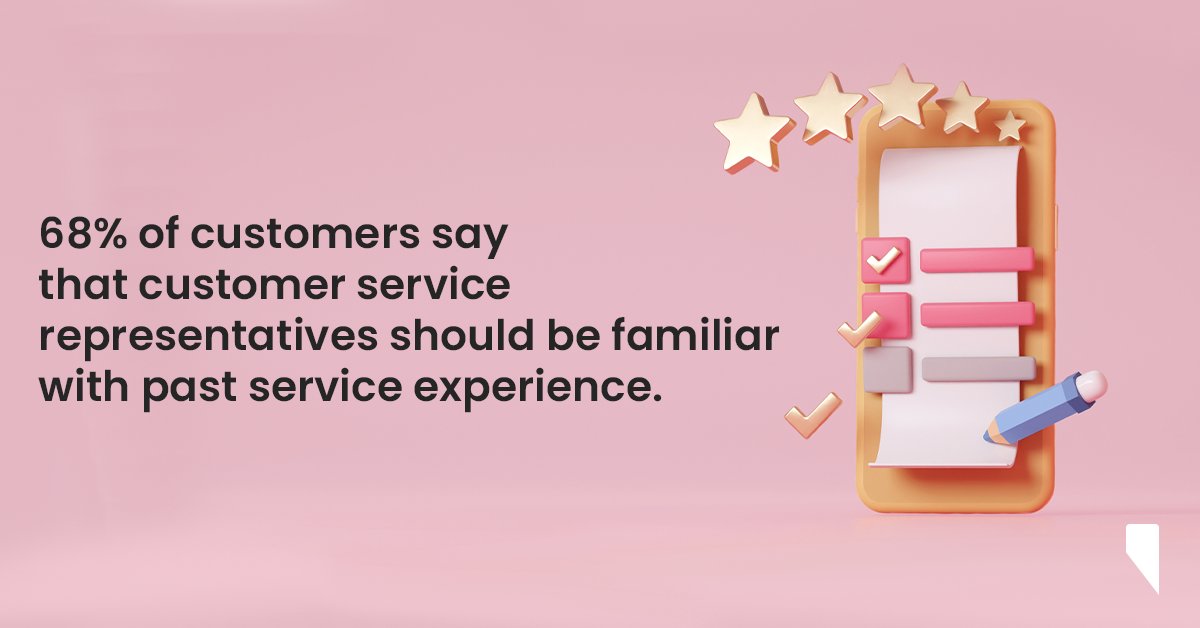 According to Salesforce research, customers value past experiences and customer services need to be familiar with them.

CRM systems provide you with customer service history.

#INSPARK #TeamINSPARK #CRM #Salesforce #CustomerExperience #PersonalizedExperience