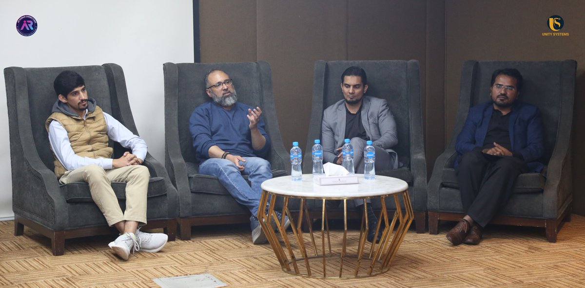 bloctechsol's tweet image. Like-minded people with tech facets are like the seedlings watering and nurturing the plant.

Glimpses of the tech pod meet-up 💫
#bloctechsolutions #techpodmeetup #Lahore #Metaverse   #blockchain  #Python   #Web3   #NFTs   #networking  #technology  #Pakistan  #community