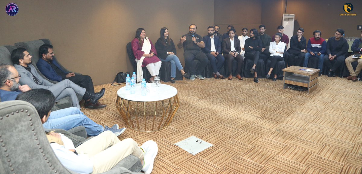 bloctechsol's tweet image. Like-minded people with tech facets are like the seedlings watering and nurturing the plant.

Glimpses of the tech pod meet-up 💫
#bloctechsolutions #techpodmeetup #Lahore #Metaverse   #blockchain  #Python   #Web3   #NFTs   #networking  #technology  #Pakistan  #community