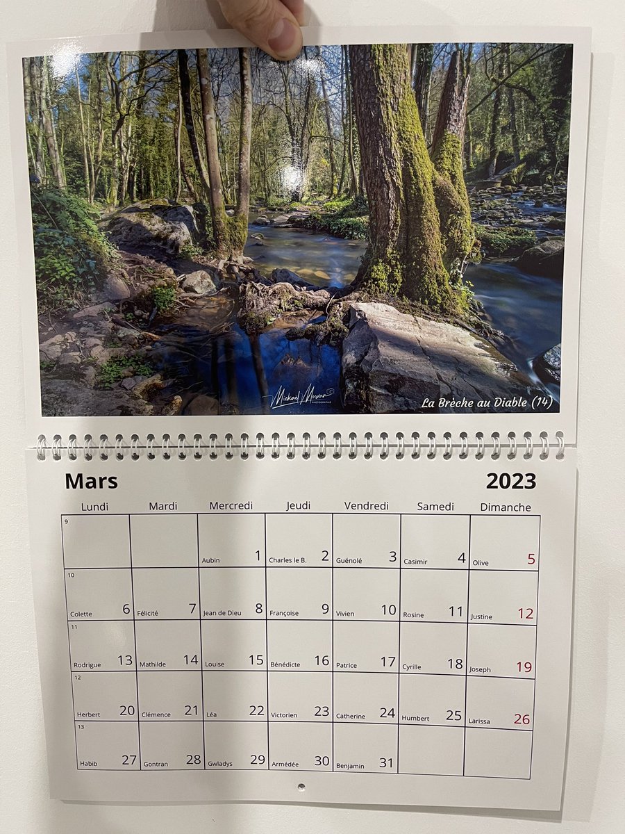Le calendrier 📅 est arrivé ☺️ Je prépare les envois ✅