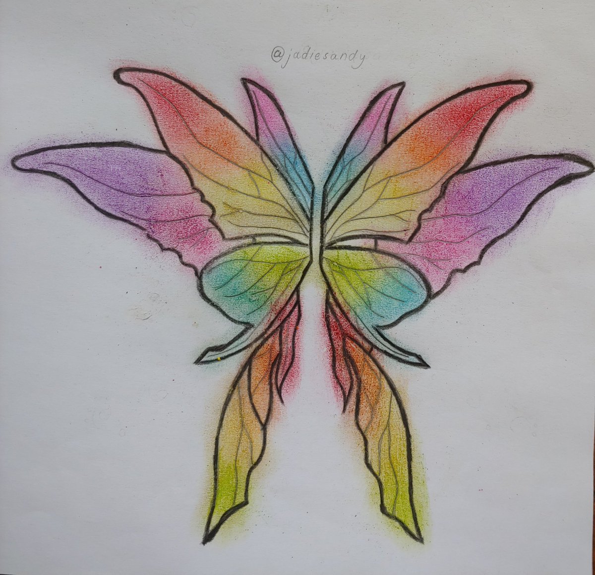jadiesandy's tweet photo. My small attempt at creating pixie wings for the competition held by @HederaPixies !✨ Show some love !🔥❤ I tried ! 😂 
@HederaPixies #HederaPixies 

#HBAR #HBARNFTs #HBARbarians #Hbarcommunity https://t.co/9SMceUn0dA