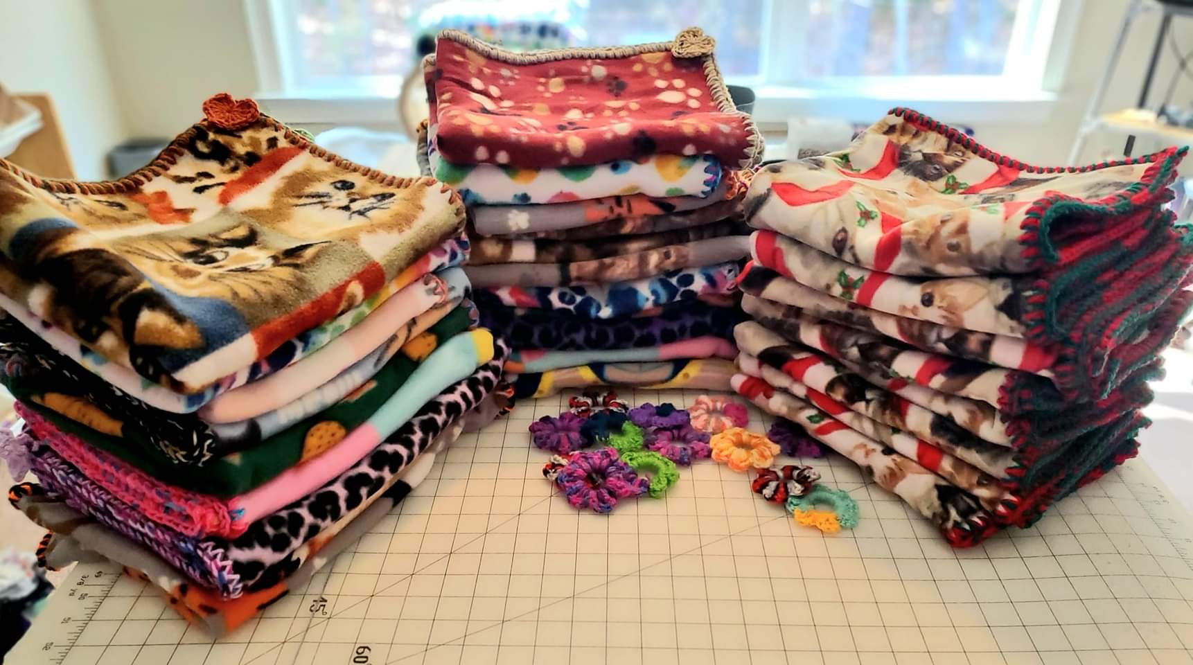 Huxley The Cat on Twitter "mrfishtopher Our mom makes blankets for