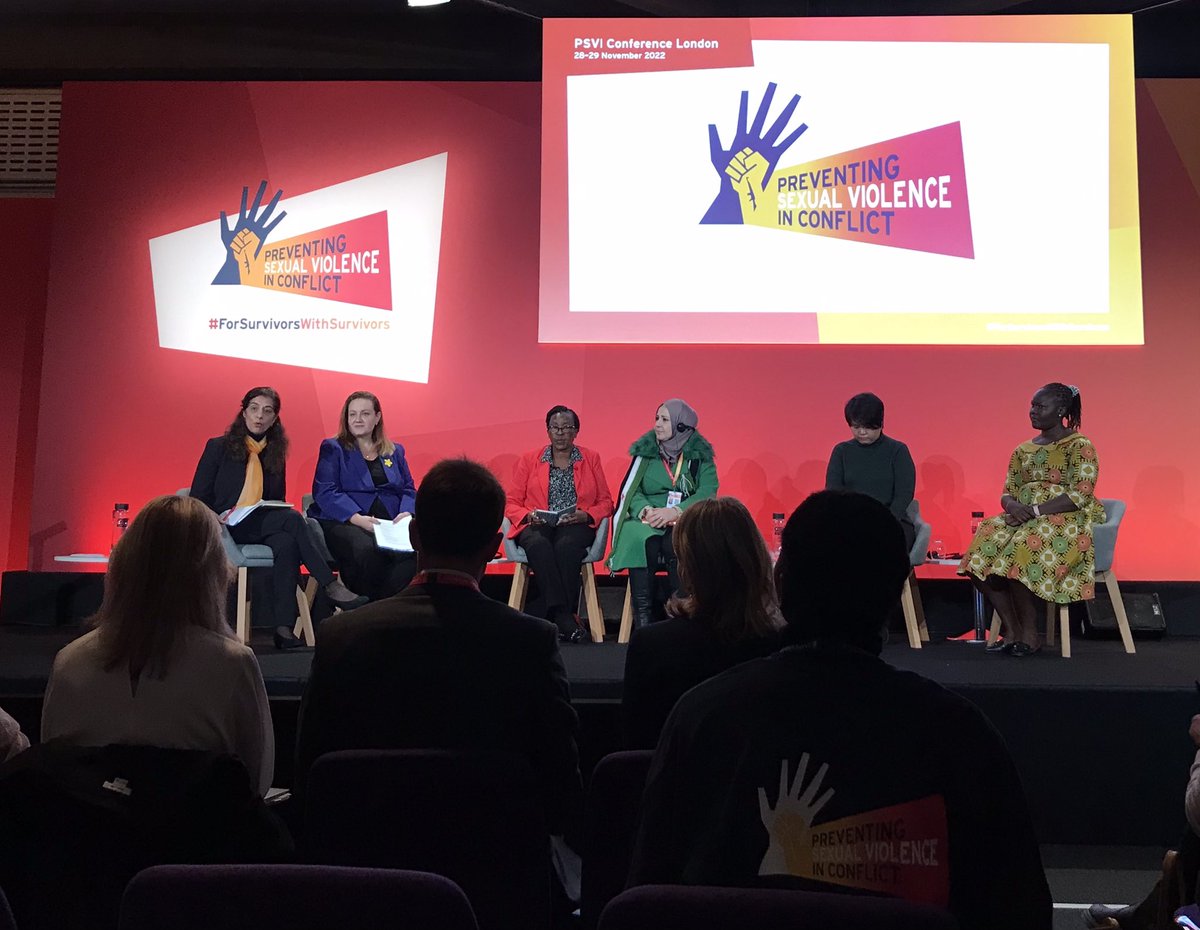 Day 2 of <a href="/end_svc/">Preventing Sexual Violence in Conflict</a> <a href="/RobinahR/">Robinah</a> sharing how child pregnancy in Uganda increased 157% due to school closures during Covid #wps #PSVI