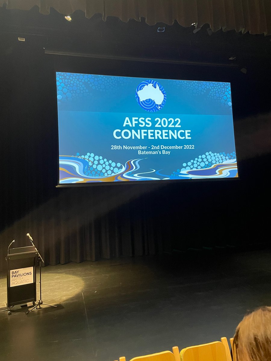 Excited to be at the AFSS2022 Conference in Batemans Bay this week! I’ll be presenting my undergraduate research project tomorrow morning, looking at whether constructed wetlands can provide suitable resources for the platypus! #AFSS2022