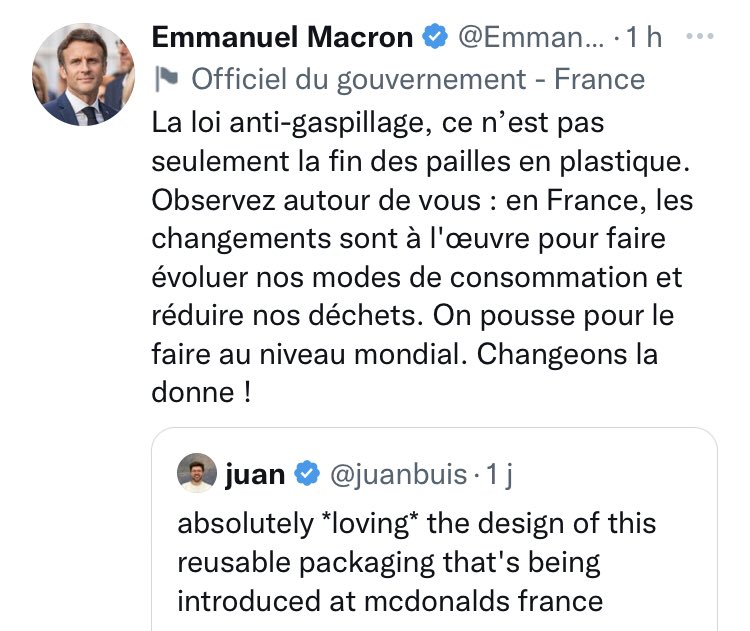 ⚠️ JUSTICE POUR LES EQUIPIERS DU MACDONALD’S D’AUCAMVILLE !
Nous occupions l’établissement samedi. Aujourd'hui, j’envoie des courriers d’alerte. Tout le monde doit faire pression sur <a href="/McDonaldsFrance/">McDonald's France</a> - plutôt que de leur faire de la pub, M. <a href="/EmmanuelMacron/">Emmanuel Macron</a> !/ thread ↘️