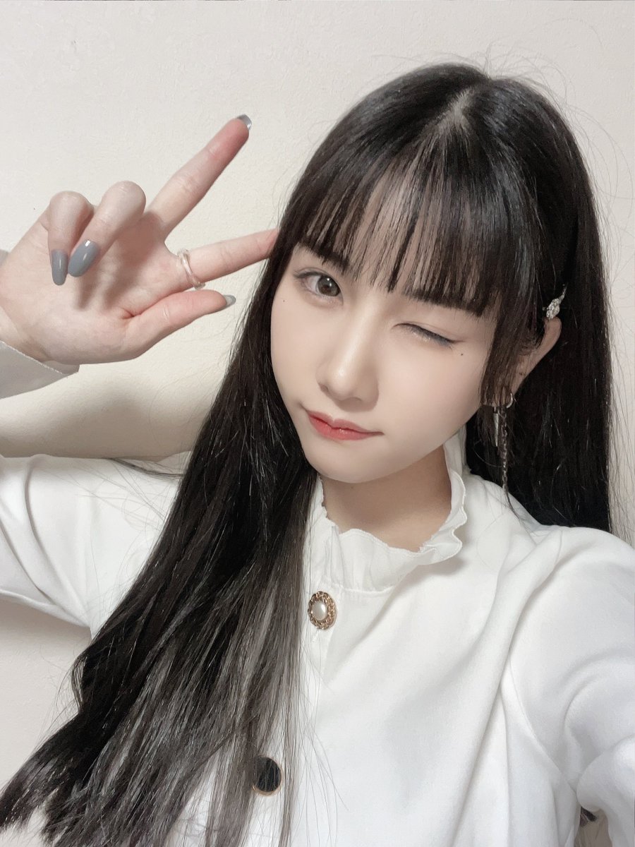 染めたてぱっつんのとき