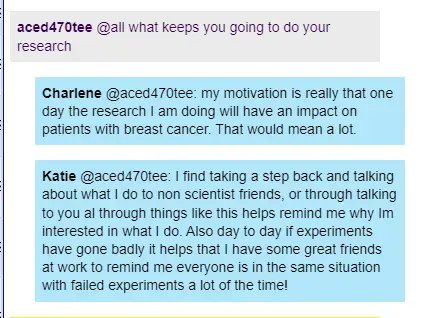 What motivates you to keep doing your research?🧬🌟 See what our scientists from the #GeneticsZone had to say in response to this great question 👇 @HumanGeneticsOx @EdinUni_IGC @wellcomegenome #ChatBiology
