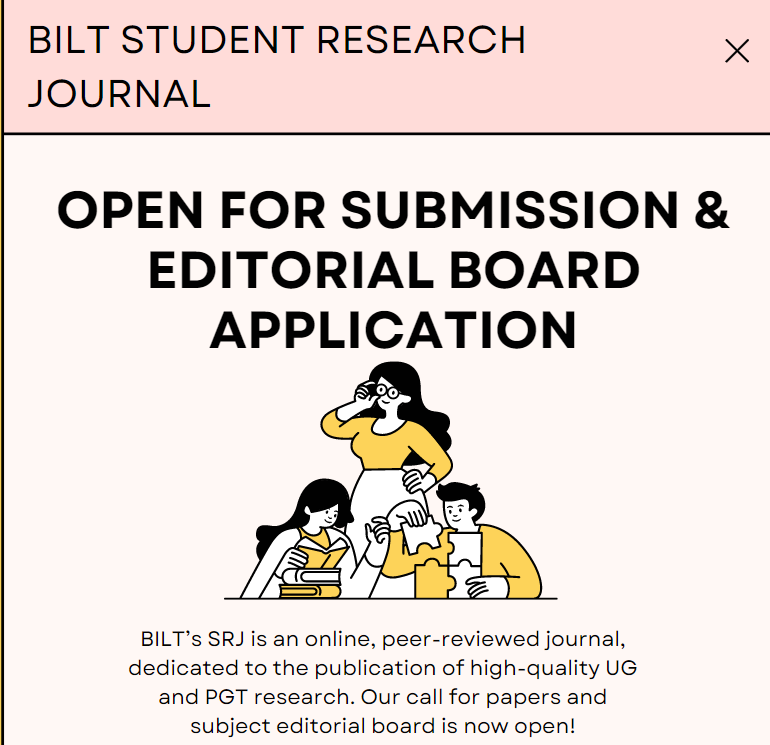 Calling all University of Bristol UG and PGT students!
Staff - please share.
bristol.ac.uk/bilt/student-e…

#studentresearch #researchrich #research #Researchpaper #UofB #undergraduate #highereducation #highered