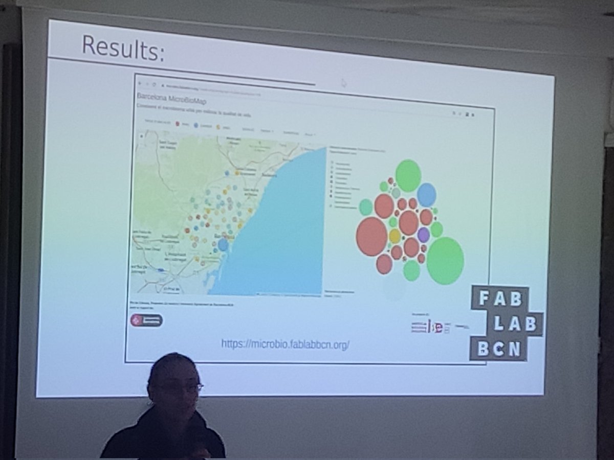 BlaiVidiella's tweet photo. Núria Conde-Pueyo from @CSLab_UPF @fablabbcn @IAAC have talked about the Microbiome of Barcelona @BCNCiencia. It is amazing to see how seasonality, habitat, location, transit &amp; more is affecting health through the environmental microbiome.
See it at https://t.co/5RIs0g2TNQ https://t.co/Rt2GG6BfgQ