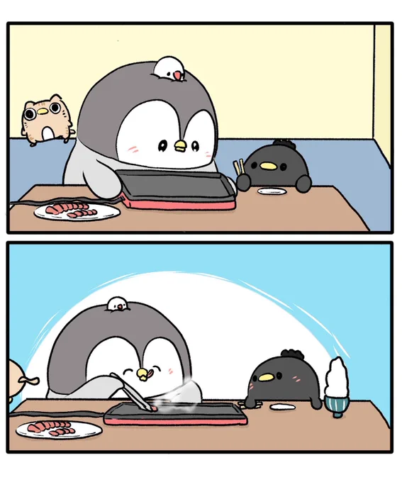 ちゃんぺんと猫ぺん&amp;ミニぺんちゃん
「いい肉の日」 