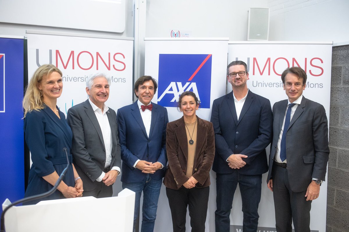 Lancement de la Chaire de Recherche au sein de <a href="/umons/">Uga Mons</a> en partenariat avec <a href="/axabelgium/">AXA Belgium</a> dédiée au recyclage de déchets plastiques par la valorisation du CO2. Ce projet concrétise l’ambition du #WalGov d’inscrire la #Wallonie dans l’économie circulaire ! 👏🏻#WallonieRelance
