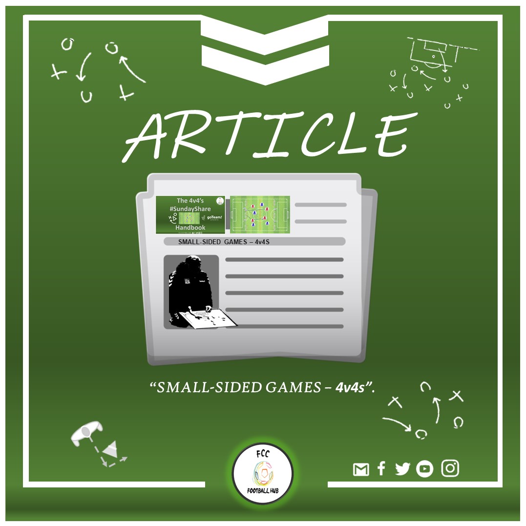 HubFcc's tweet photo. 🅵🅲🅲⚽️🅷🆄🅱
New entry in our blog with this article on the Small-Sided Games ⚽️4v4s
🌐 link:
https://t.co/RFAjBHUQDt
Please share it with friends and colleagues! 🔄or👍
#HubFcc #football #soccer https://t.co/GJAP19vd43