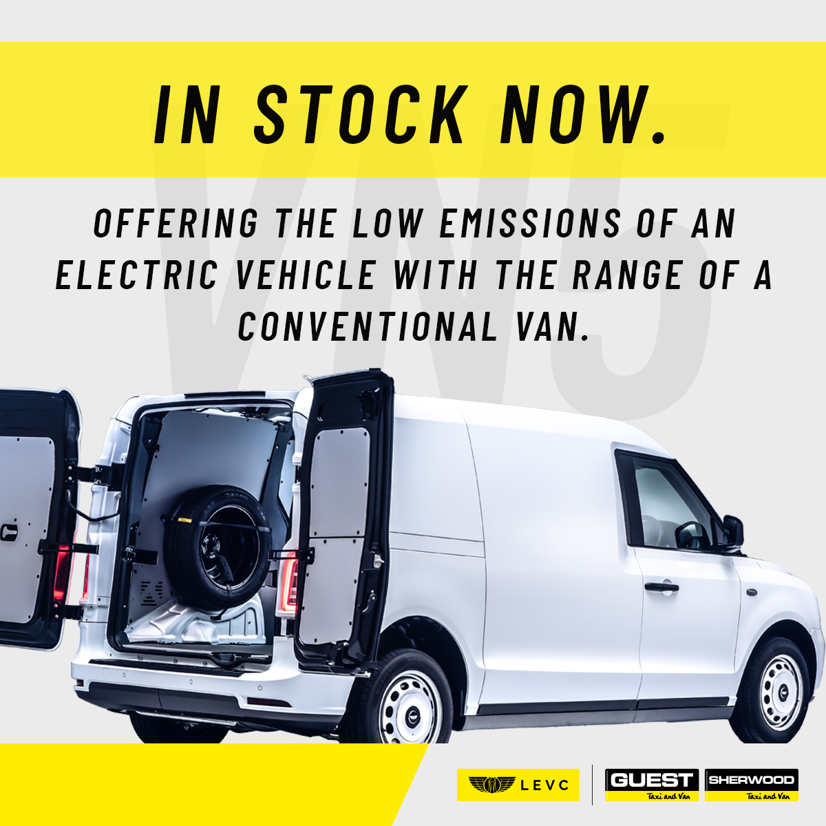 GuestTaxi's tweet photo. LEVC VN5 stock available now at Guest Sherwood Taxi and Van.
Call our sales team on 0121 553 2737 to find out more.

#guest #sherwood #levc #levctx #levcvn5 #tx #vn5 #electricvehicles #electricvehicle #ev #electricvan #electrictaxi #fleet #vehicles #charging #Iconic https://t.co/kfEjhrNsVU