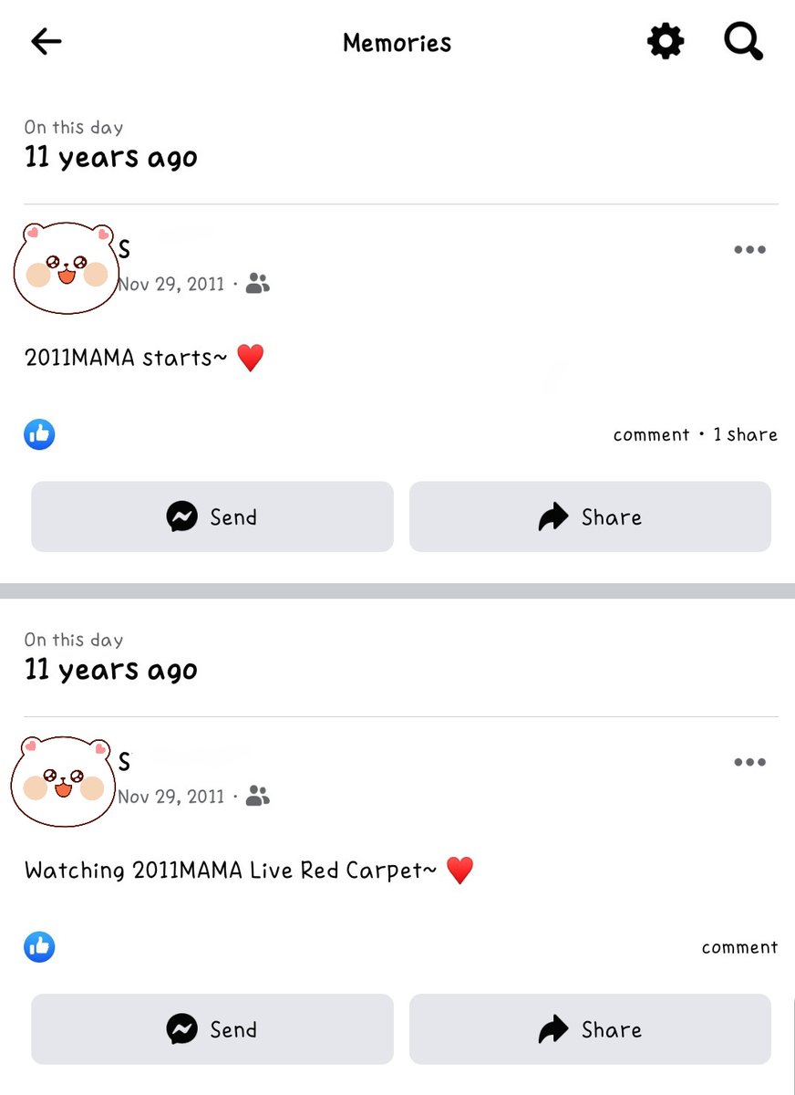 doshielasol's tweet photo. Based on my FB Memories, I've been watching MAMA since 2011.

The date of 2011 MAMA was November 29 too, so this makes it exactly 11 years.

From #2011MAMA to #2022MAMA, I'm still here 😆 https://t.co/3AHFn5sXVJ