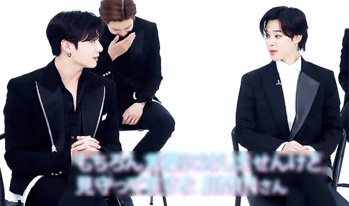 kookmindailys's tweet photo. Jungkook to Jimin: Even if I don't say anything, I'm always watching you Jimin~shii 🥺 https://t.co/twaC9cOLiU