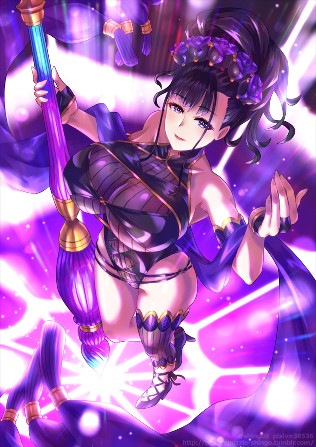 スカサハ(Fate) ,スカサハ=スカディ 「Now accepting Skeb requests!Best regards」|慎悟🌟Skeb受付中＆5月からのイラストお仕事募集中🌟のイラスト