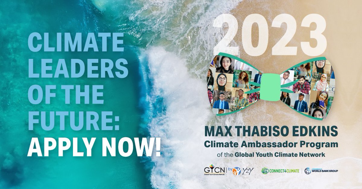 OPPORTUNITY
Apply to become a Max Thabiso Edkins Climate Ambassador!
oneyoungworld.com/event/apply-be…