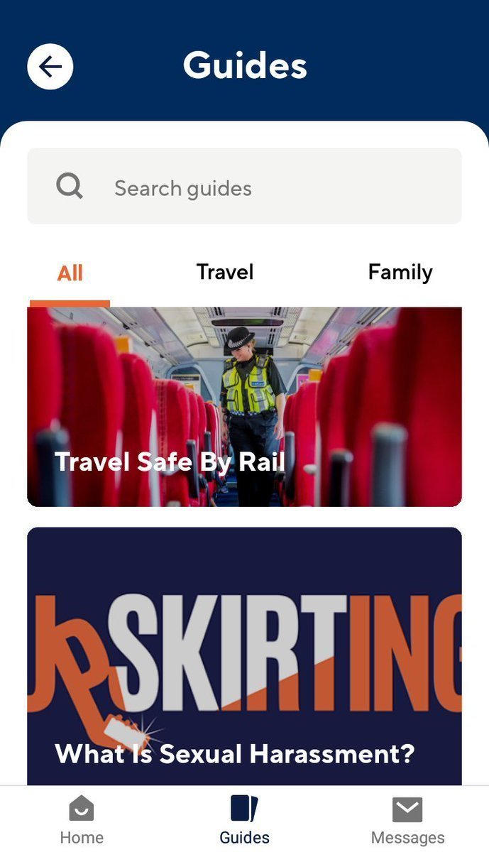 Ever wondered what to do if you witness harassment on the railway?

Download the #RailwayGuardian app for advice on how to intervene safely and tools to help you report issues.

@communityrail @BTPKent

#SeeItSayItSorted #SpeakUpInterrupt