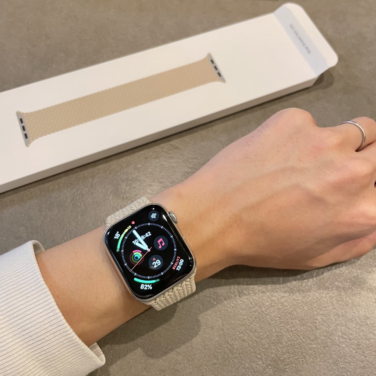 育児をしているとApple Watchが「音の大きな環境」というアラートを出 