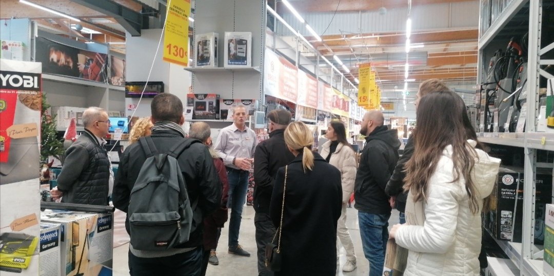 On continue aujourd'hui avec le [Brico@Leclerc] de Saint Louis 🛠️🐾🎄 ! Une visite avec de nombreux postes à la clé ! 
Des demandeurs d'emploi enthousiastes... D ailleurs un premier CDI semble être sur la bonne voie ... 
@poleemploi_GE
#tousmobilisés
#saintlouis