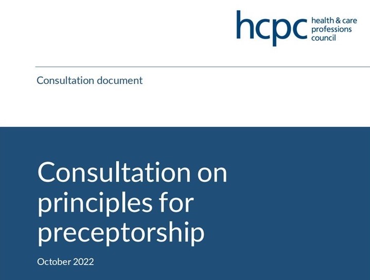 CollegeODP's tweet photo. 📢#ODPs @The_HCPC have collaborated with @NHS_HealthEdEng in launching a consultation relating to a set of guiding principles for preceptorship. 

To access the consultation document &amp; survey together with webinar details please visit 👉https://t.co/tDOszeqhaQ
@amandaweaves https://t.co/JtCWb48yJa