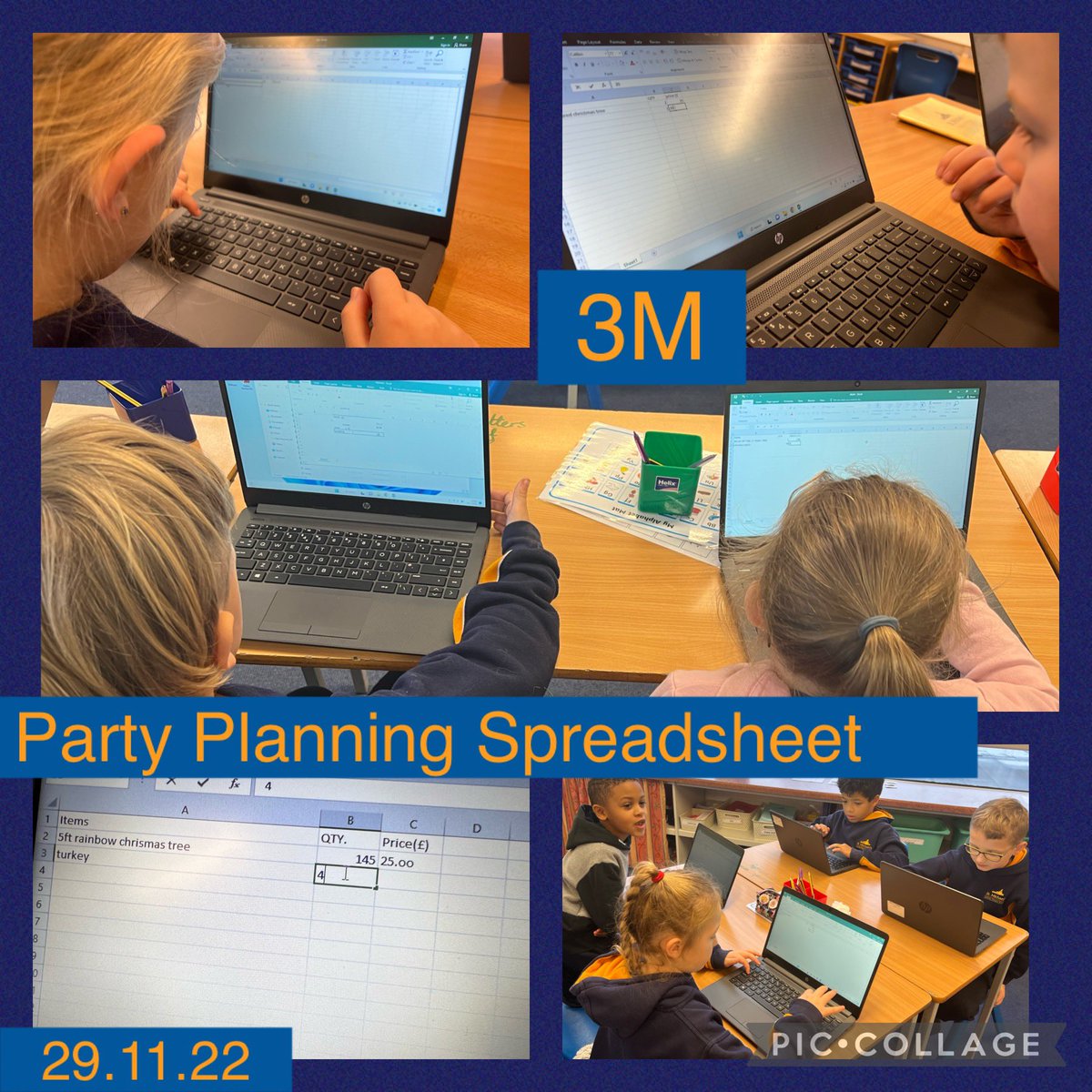 Mr_Tr1g's tweet photo. Itβs beginning to look a lot like Christmas in Year 2 @stmichaelscps as the children are planning Xmas parties #StMCPComp https://t.co/kuotwR2WWf