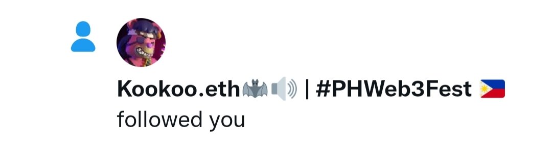 When I open my twitter and saw this, made my day, I'm really glad!
Salamat sa followback boss <a href="/kookoocryptotv/">Kookoo Crypto TV</a>, one the best influencer and leader here in PH, learn a lot from you boss since the beginning of my journey in web3. Idol kodin sa valorant sana makalaro soon! 😇