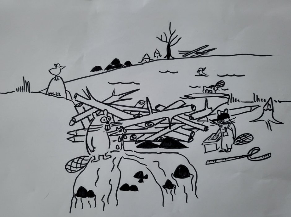 Marraskuu on ollut melkoinen patoturvallisuuskuukausi. Lueppa tästä ja muutakin patoturvallisuudesta <a href="/KainuunELY/">Kainuun ELY-keskus</a> blogista kainuunely.com/2022/11/29/maa…. Kiitos blogin kuvituskuvasta <a href="/milde_t/">Milla Torkkel</a>