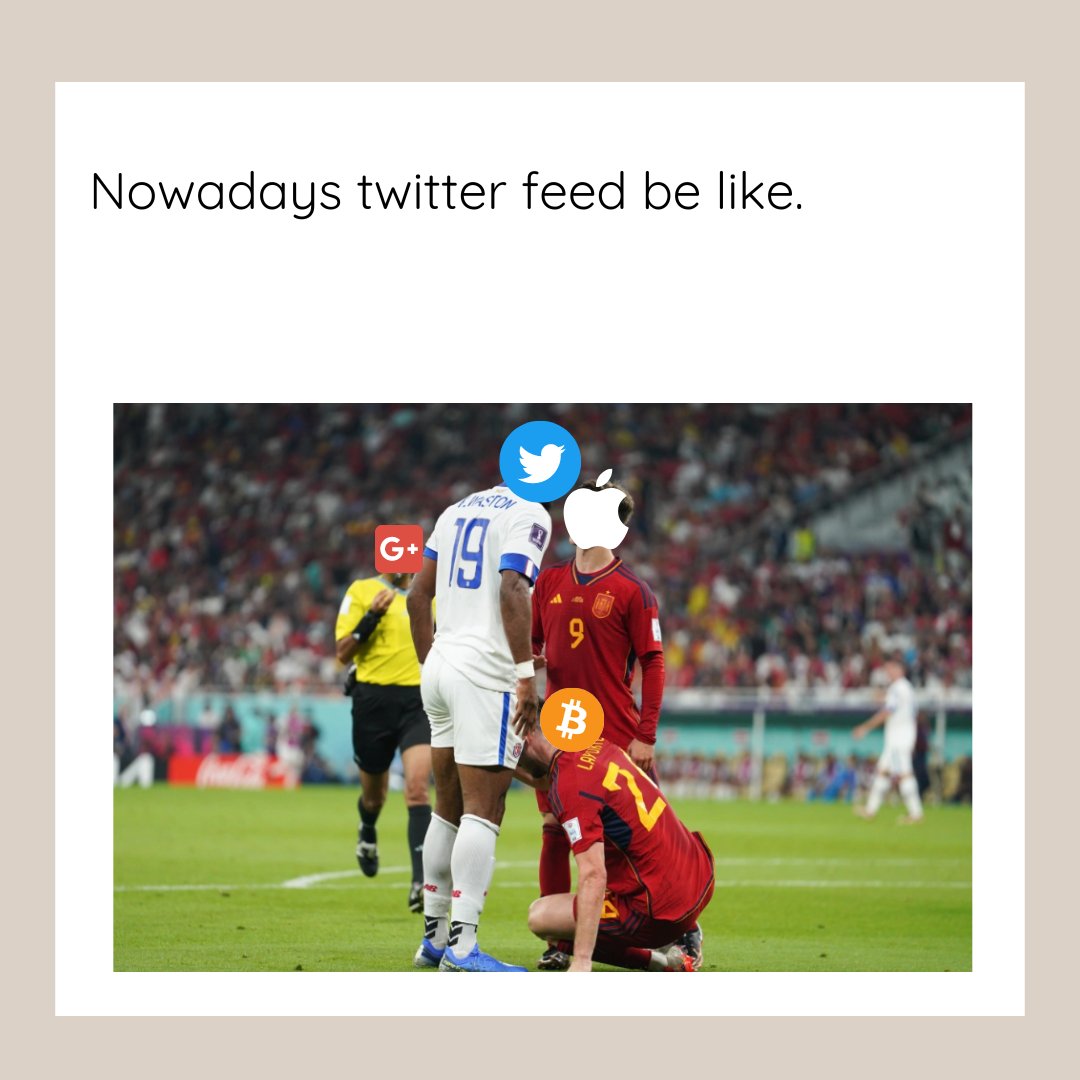 Worldcup22meme's tweet photo. #twitter #Apple #NFT #BTC #google #elonmusk https://t.co/cX3yjael3c