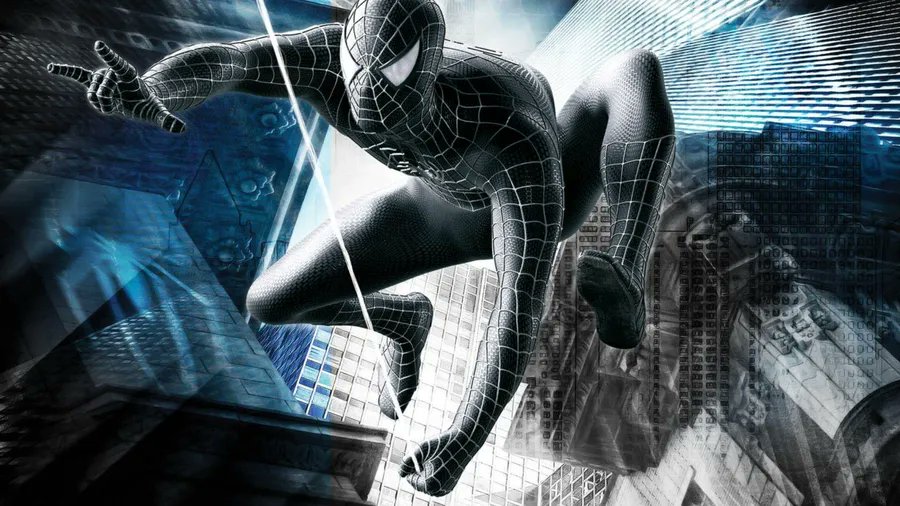 HumorCentral1's tweet photo. Amazing 4K wallpaper of Black Spiderman - 1. #spiderman #spiderweb #spider #marvel #venom #peterparker #andrewgarfield #tobymaguire #maryjane #lovespiderman #4kwallpaper #wallpaper #amazing https://t.co/yFZCXzN3Mo
