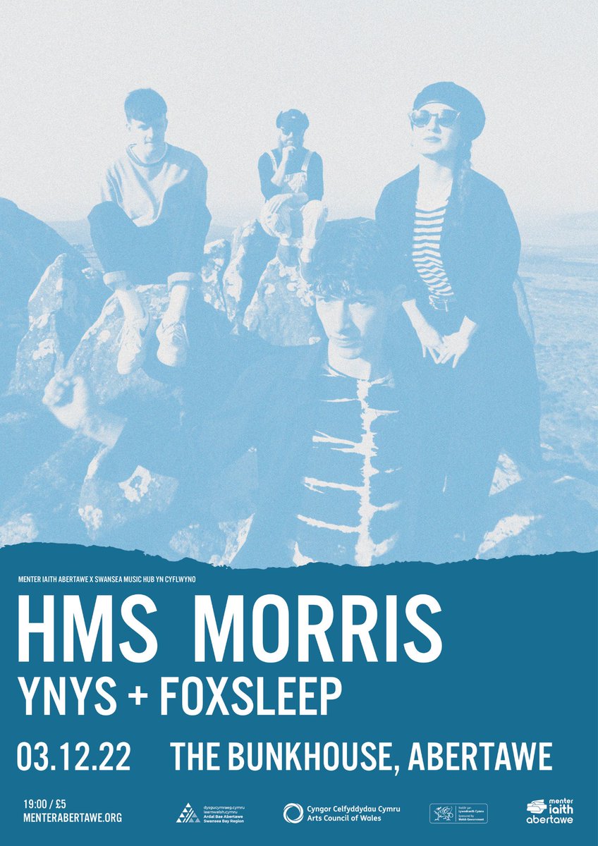 menterabertawe's tweet photo. Another great week of events over in @TheBunkhouseSA1!

Including @HMSMorris, @YnysMusic + @FoxSleepMusic on Saturday night 🙌

Book your tickets below 👇

#cymraeg #abertawe #yagym https://t.co/02UhsUTyUA