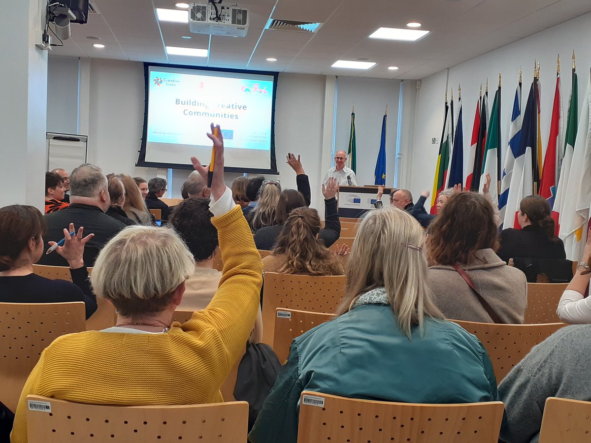 AmateoEurope's tweet photo. We’re in Dublin, getting ready for an #Amateo annual conference here, at Dublin’s Europe House, where we’ll be discussing effective, sustainable and inclusive ways of #BuildingCreativeCommunities with speakers and attendees from across Europe!
Full agenda https://t.co/mVoof9Te3u https://t.co/FtkYxHzF1v