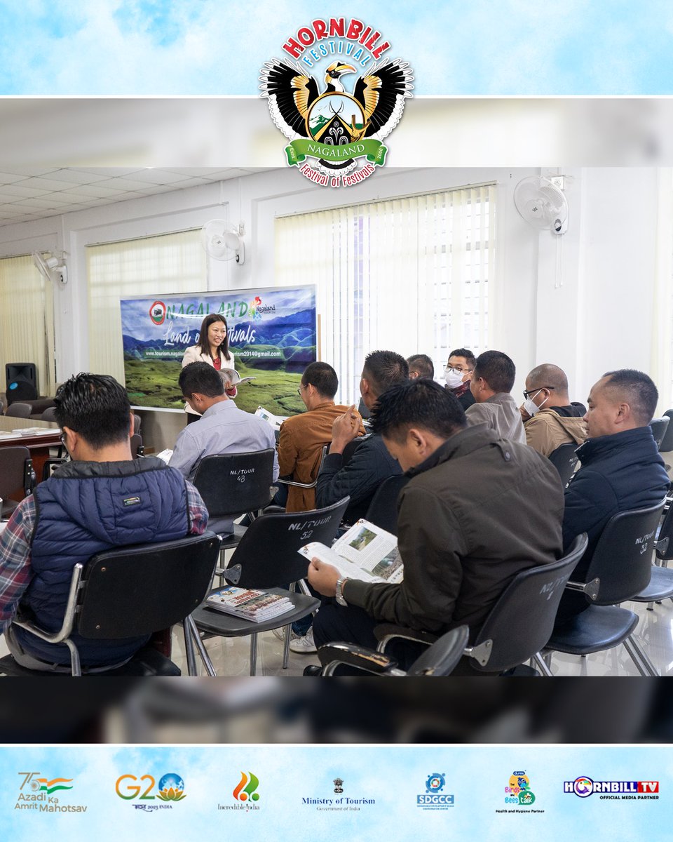 abumetha's tweet photo. A successful briefing &amp; coordination meeting with Liaison Officers who will be on State duty with our Honoured &amp; Special Guests during the #HornbillFestival.

Great to see smart and energetic officers who are willing to give their best for Nagaland and be our ambassadors. https://t.co/BmzxAizIT0