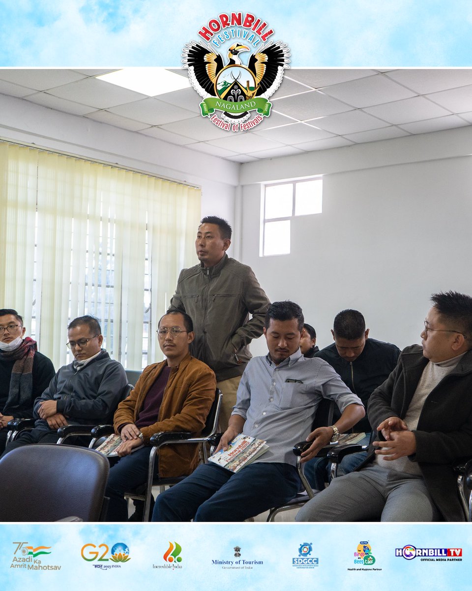 abumetha's tweet photo. A successful briefing &amp; coordination meeting with Liaison Officers who will be on State duty with our Honoured &amp; Special Guests during the #HornbillFestival.

Great to see smart and energetic officers who are willing to give their best for Nagaland and be our ambassadors. https://t.co/BmzxAizIT0