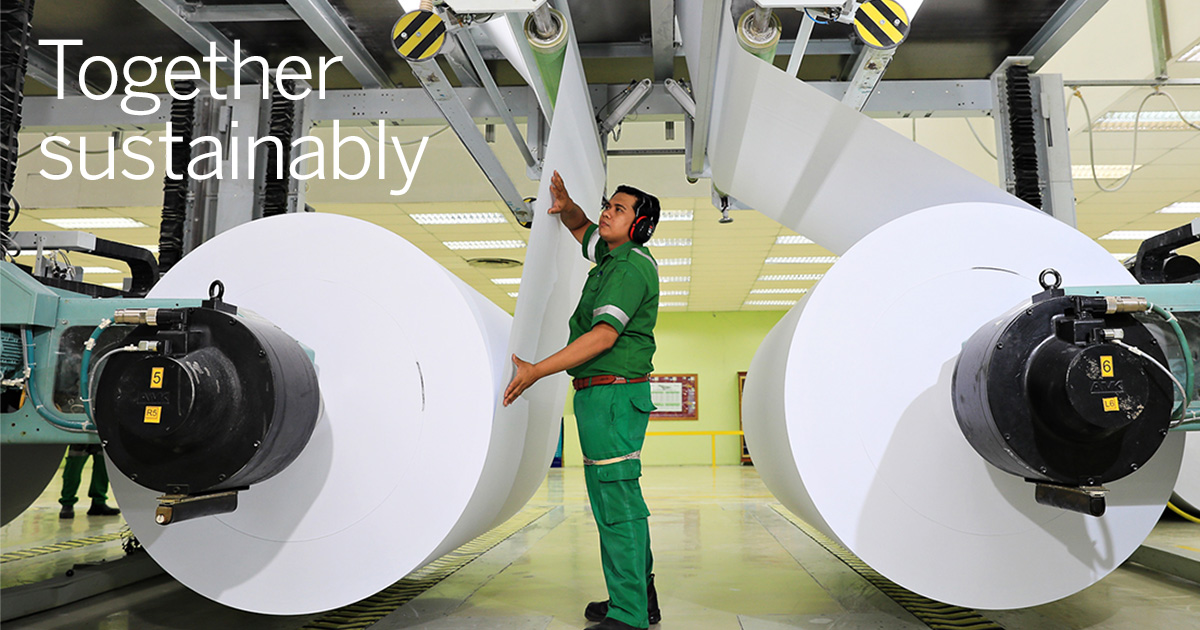 APRIL Group of Indonesia regards Metsä Fibre one of the greenest and most sustainable companies in the industry.  A strong working relationship brings great value to both companies.

Read more about our collaboration: ow.ly/HJSk50LOBss

#MetsäFibre #APRILGroup #Pulp