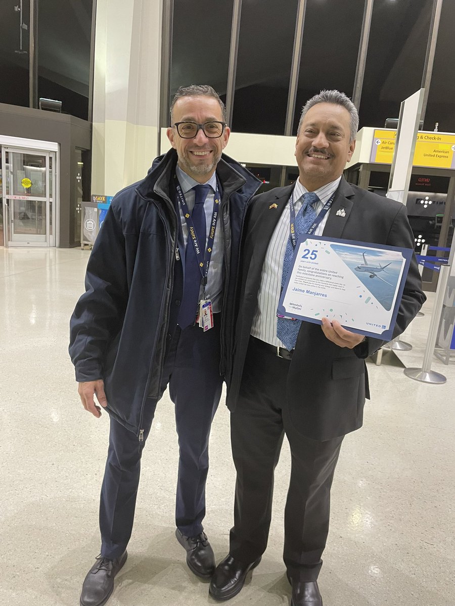 CalamusaTony's tweet photo. Congratulations Jaime. Thanks for 25 years of great service.  @weareunited https://t.co/EgvSCof42o