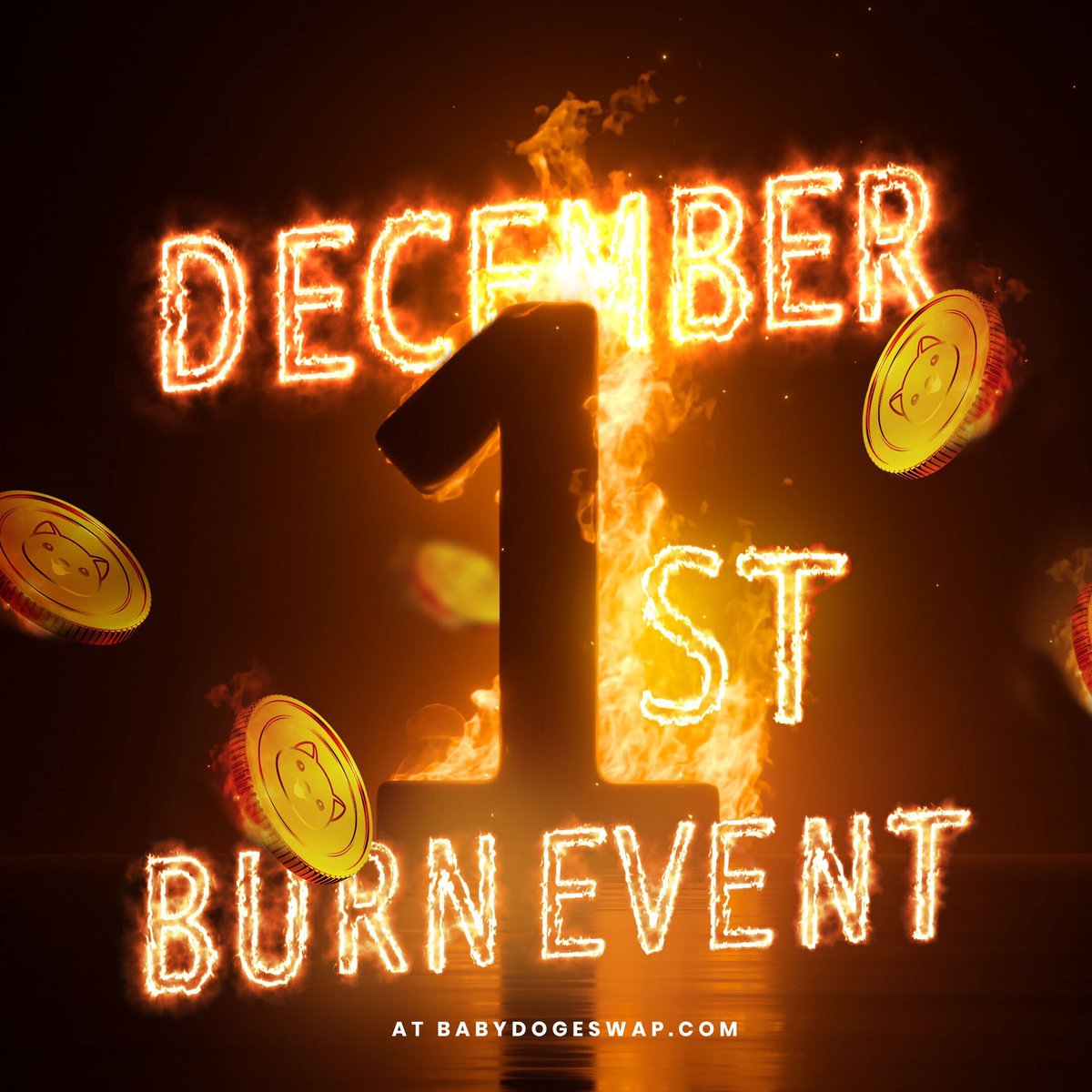 adrianoroberta1's tweet photo. Burn incoming December 1st 

3 days away 🔥 #BabyDogeCoin #Crypto #Coin https://t.co/8mQPS22WMt