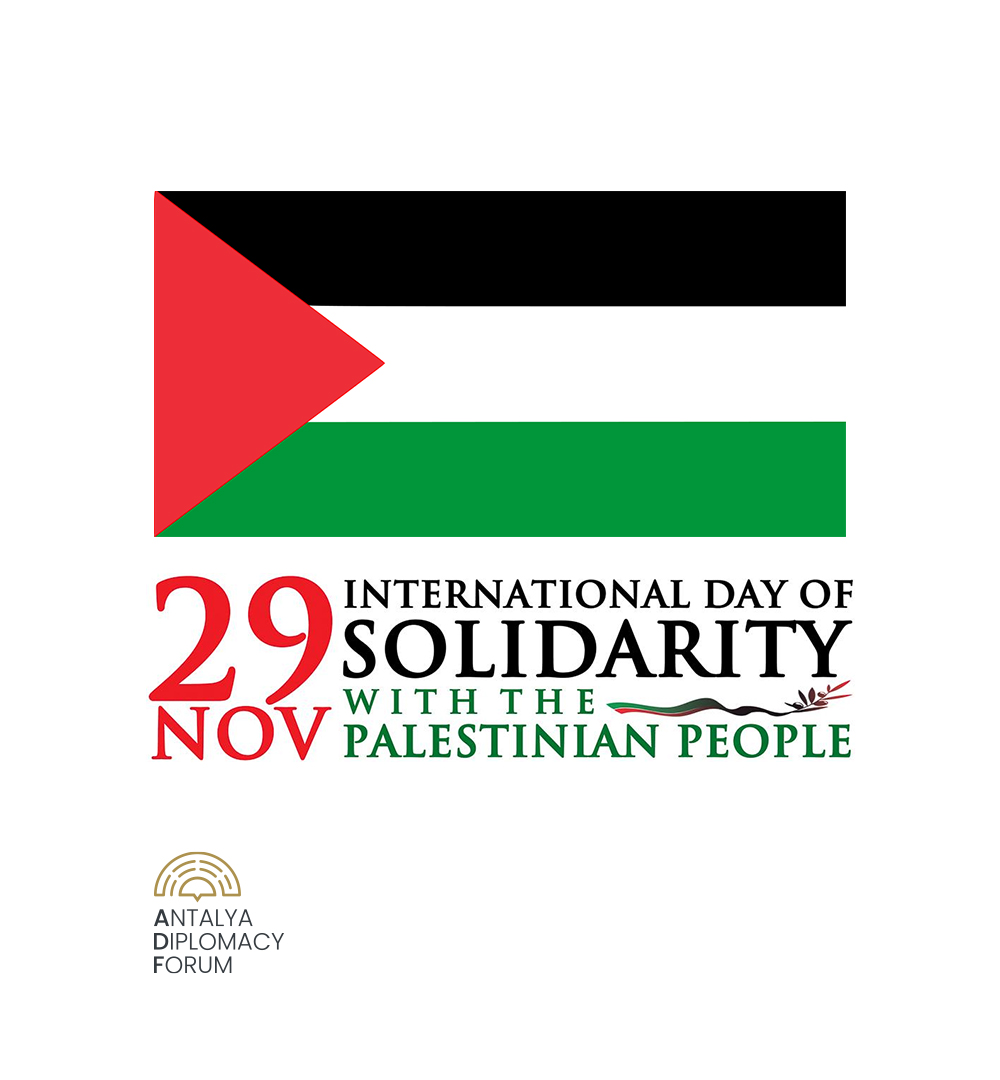 AntalyaDF's tweet photo. In 1977, the General Assembly called for the annual observance of 29 November as the International Day of Solidarity with the Palestinian People.

On the occasion of today, you can watch again #ADF120sec with @DrHananAshrawi as a guest: https://t.co/qrSGCndfMM https://t.co/iXrv4V8bdS