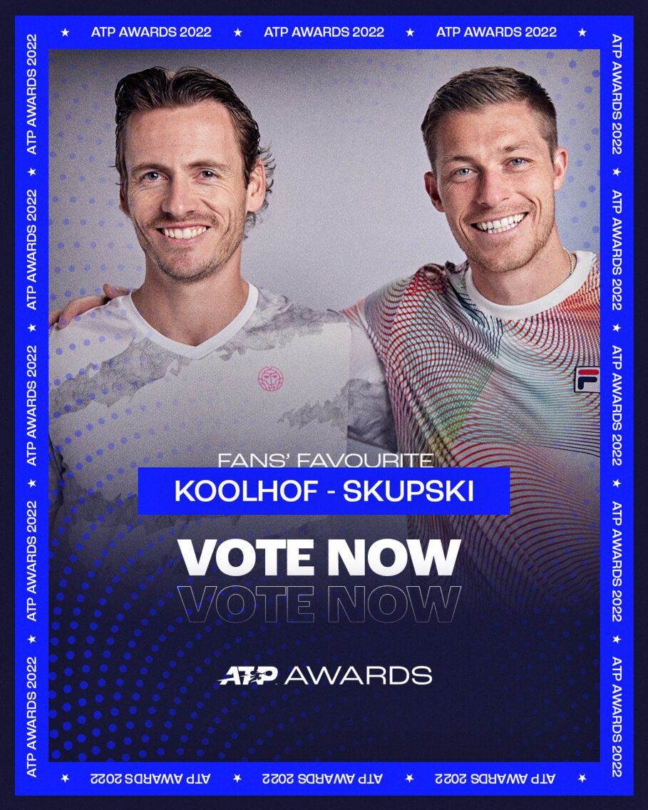 Koolhof/Skupski Claim Year-End No. 1 Pepperstone ATP Doubles Team