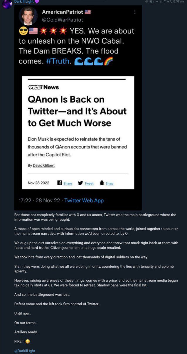 Take AIM!

#TheGreatAwakening