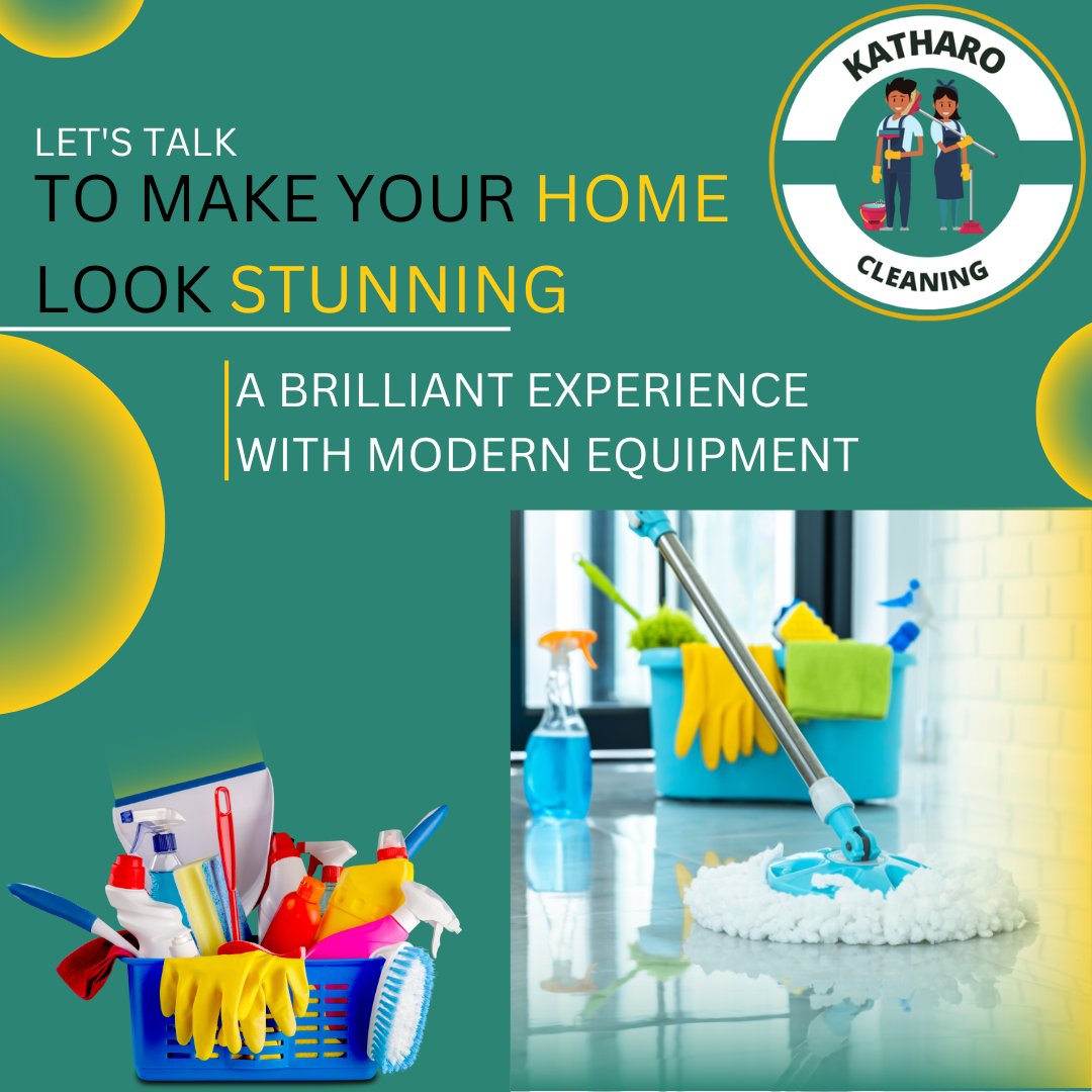 KatharoCleaning's tweet photo. Make your home look stunning
A brilliant experience with modern equipment.
When you have just moved into a new home, the temptation is to start unpacking and getting everything in order as soon as possible.

 https://t.co/hPmU9QIvR1

#clean #cleaningservice #home #katharocleaning https://t.co/l58WsptZMd