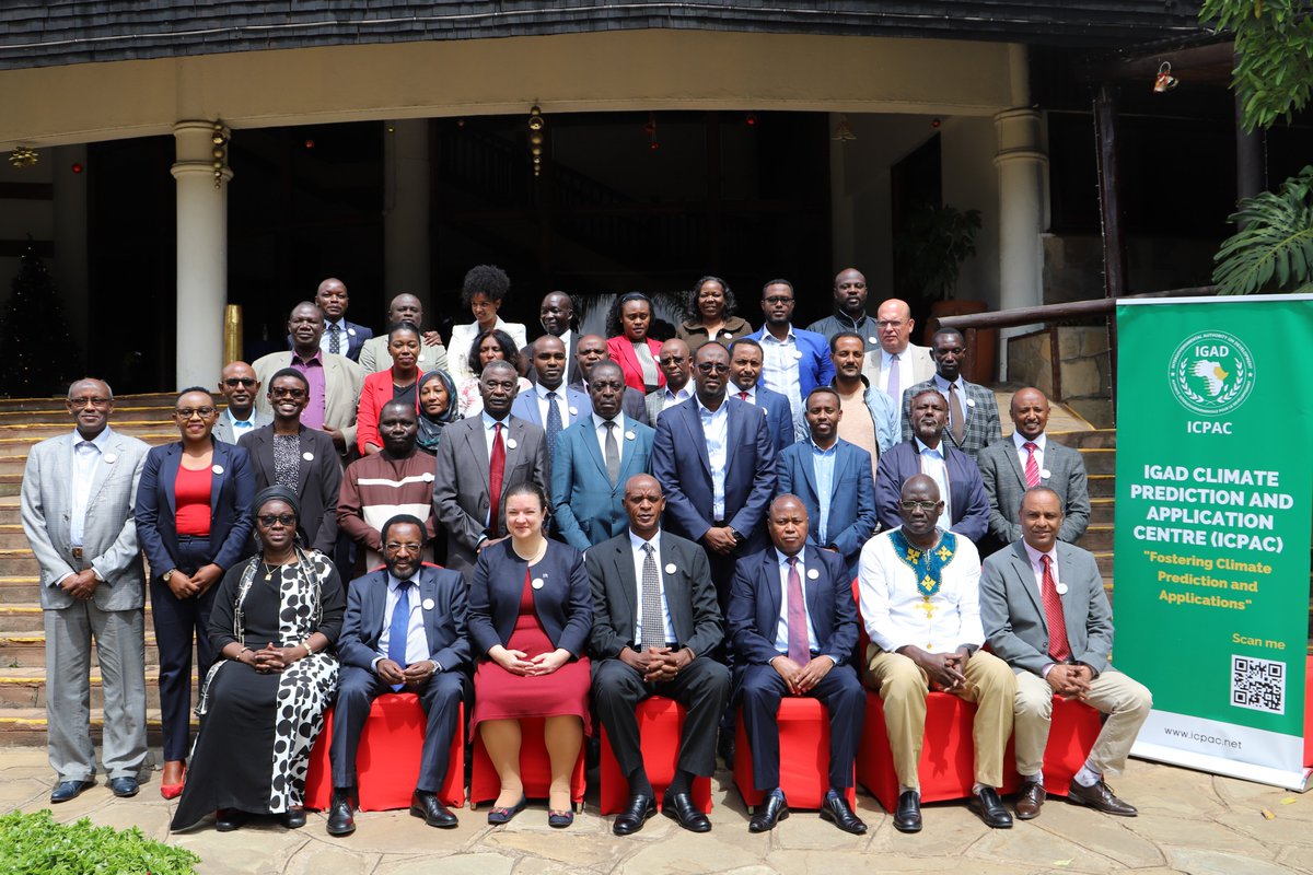 IGAD_CPAC's tweet photo. Mainstreaming climate services into policy processes is vital in fostering sustainable development. #ICPAC through the #ClimSA project is convening a high-level meeting to create awareness, to promote the use &amp; integration of #climate information services in decision-making https://t.co/VlIJWDa03j