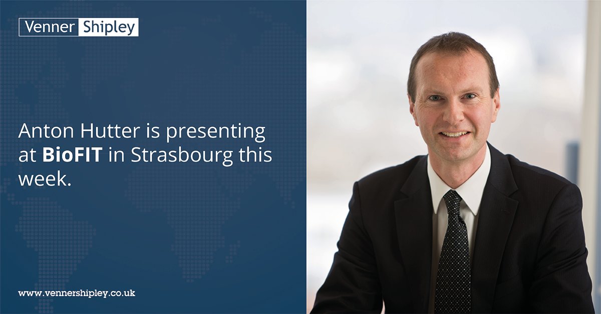 VennerShipley's tweet photo. We are excited to have Anton Hutter speaking at #BioFIT2022 in Strasbourg tomorrow!
Discover the agenda here: https://t.co/yP62eCnbmf https://t.co/TNfC8V6856