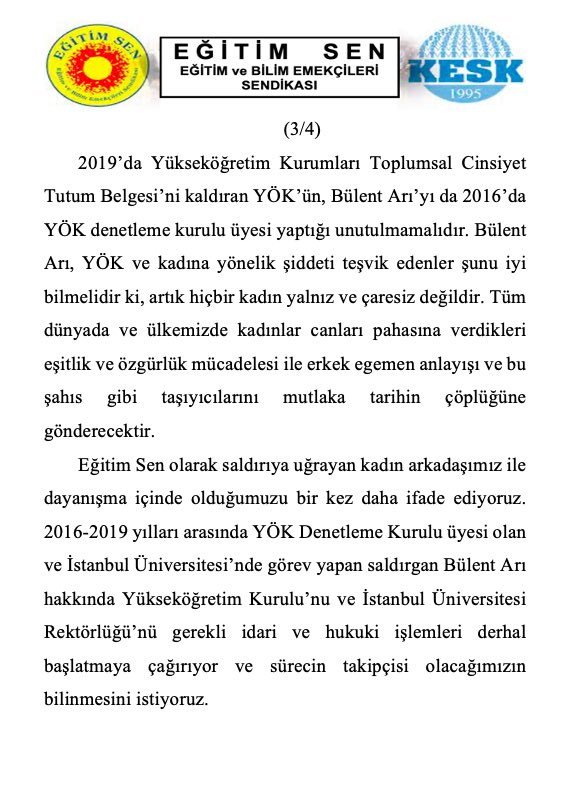KocaelEgitimSen's tweet photo. KADINLARIN ŞİDDETE MARUZ BIRAKILDIĞI DEĞİL GÜVENDE OLDUKLARI ÜNİVERSİTELER İÇİN MÜCADELEYE DEVAM EDİYORUZ! https://t.co/P7VPqKVzgb