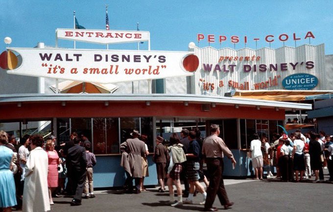 #PepsiCola presents #WaltDisney’s #itsasmallworld #NewYorkWorldsFair