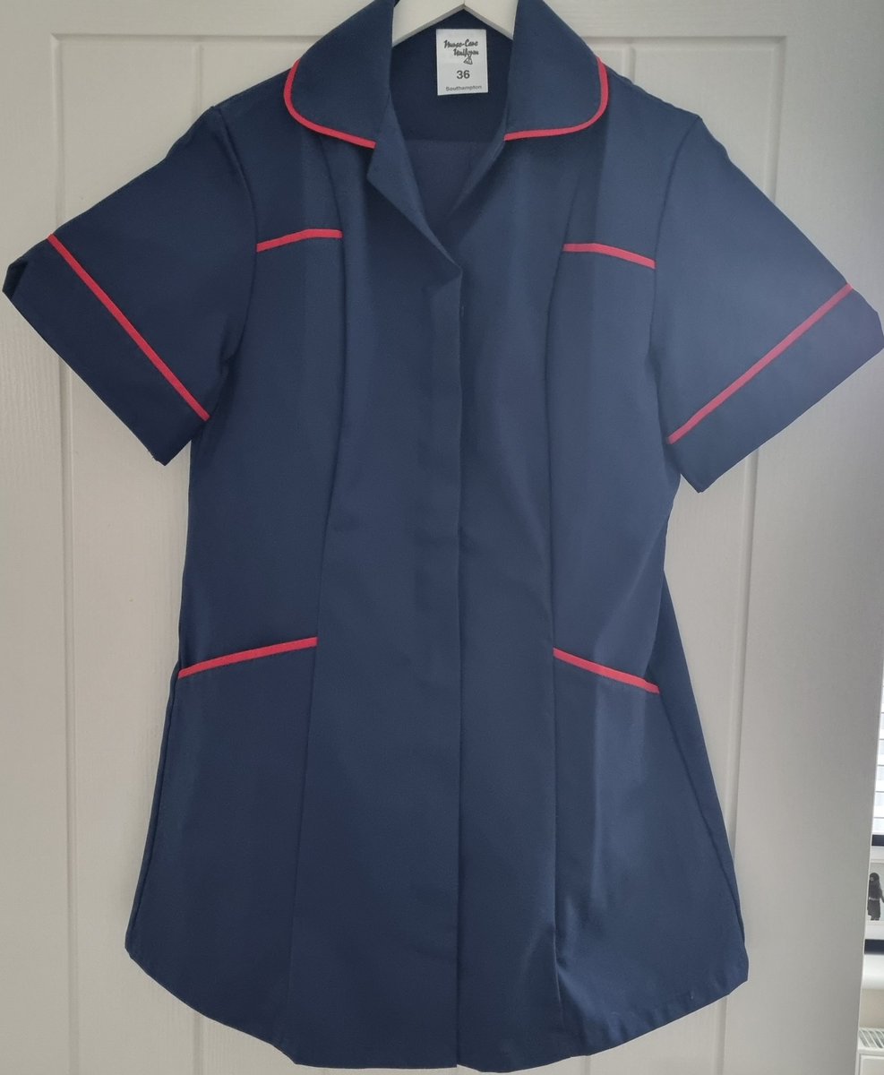 Red stripes ironed for tomorrow 😃 #matron #safestaffing #maternity #UHL